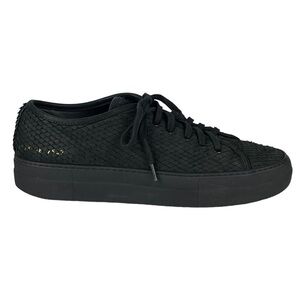 WOMAN BY COMMON PROJECTS TOURNAMENT LOW SUPER SNAKE LOW TOP TONAL SUEDE SNEAKERS